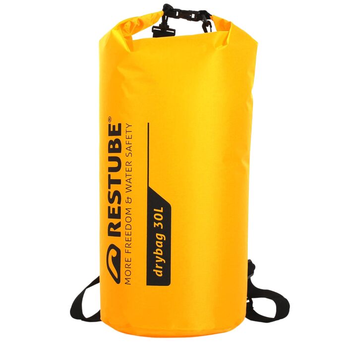 Restube Сумка-мішок Drybag - преміум якість, 30L, жовта | Водонепроникна, для подорожей, активного відпочинку