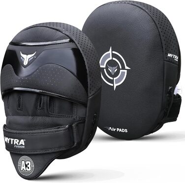 Mytra Fusion лапи для боксу з натуральної шкіри, пара, для ММА, муай-тай, кікбоксингу та єдиноборств