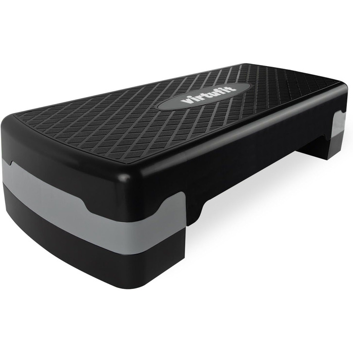 Степ-платформа VirtuFit Essential для дому: регульована висота, антиковзаюча поверхня | Степпер для фітнесу, аеробіки та гімнастики