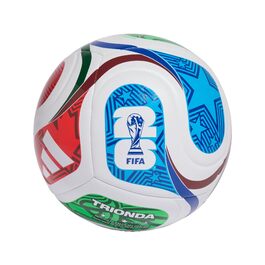 Тренувальний м'яч adidas Trionda FIFA World Cup 26™ (білий/royal blue/solar blue/power red)