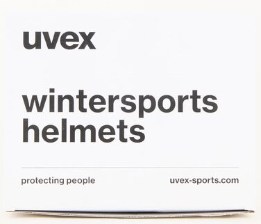 Лижний шолом uvex instinct visor pro v з візором, чорний, регульований розмір 53-56 см, для жінок і чоловіків