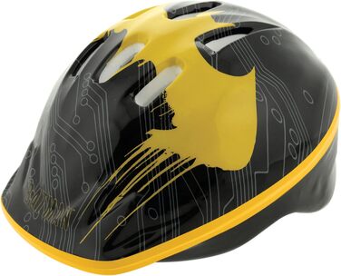Дитячий захисний шолом BATMAN M003212, розмір 48-52 см, чорний