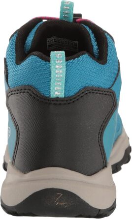 KEEN Wanduro Mid - Водонепроникні дитячі черевики для хайкінгу, Fjord Blue/Fuchsia/Purple, 38 EU