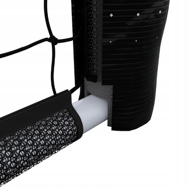 Футбольні ворота Hudora Pro Tect 240x160 см, білі