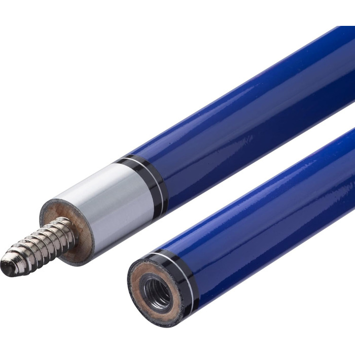 Більярдний кий Viper Graphstrike, скловолокно, графіт, 147,3 см, 2 частини, блакитний