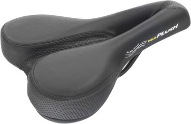 Велосипедне сідло Velo Basic Deep Channel 262x165 мм, чорне