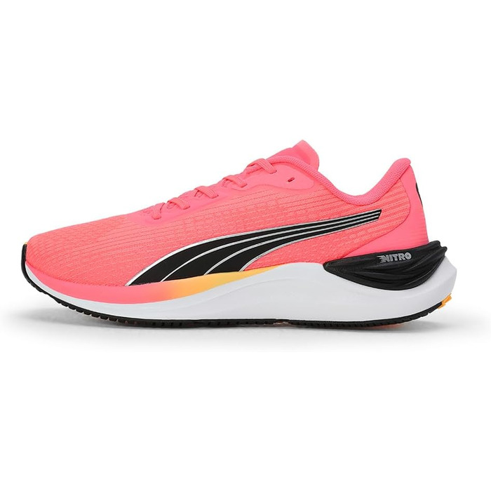 Кросівки для бігу Puma Electrify Nitro 3 Fade Wns - жіночі, 39 EU, Sun Stream Sunset Glow, Puma White