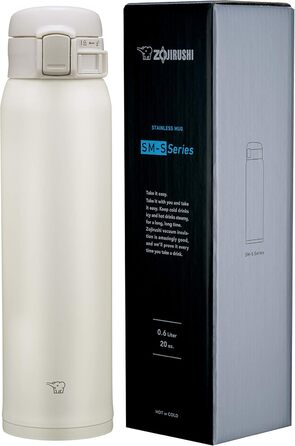 Термокружка Zojirushi SM-SF48-AD – ізольована фляга з нержавіючої сталі, 600 мл, темно-синій