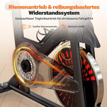 Велотренажер Dripex: стабільний, комфортний, з тримачем для планшету, до 150 кг, для дому