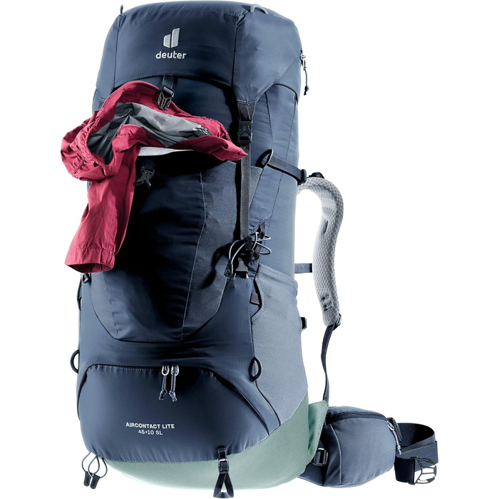 Жіночий туристичний рюкзак Deuter Aircontact Lite 45+10 SL, легкий