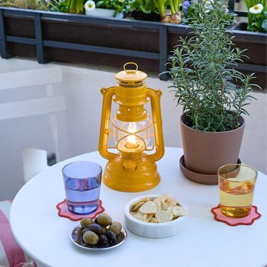 LED ліхтар Feuerhand Baby Special 276 Rosé - тепле світло, 18 днів роботи від акумулятора, Made in Germany