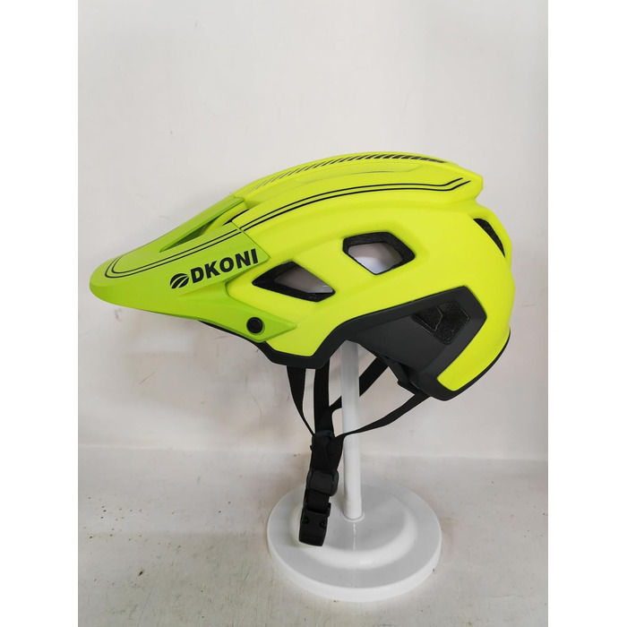 Універсальний велосипедний шолом DKONI MTB, легкий, регульований, 54-61 см, знімний козирок і підкладка, 17 вентиляційних отворів