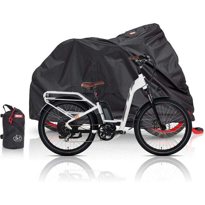 Водонепроникний чохол для велосипеда BARTSTR, захисна накривка для 1-3 велосипедів, Oxford, міцний матеріал, високий UV-захист