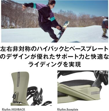 Кріплення для сноуборду Salomon Rhythm White AI22, білий