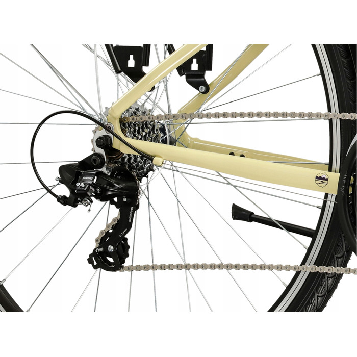 Трекінговий велосипед Kross TRANS 1.0 W, рама 15 дюймів, колеса 28