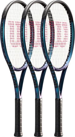 Тенісна ракетка Wilson Ultra 100UL V4.0 для дорослих, мультиколір