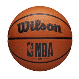 Баскетбольний м'яч Wilson NBA DRV Serie для гри в приміщенні та на вулиці, коричневий, розмір 7