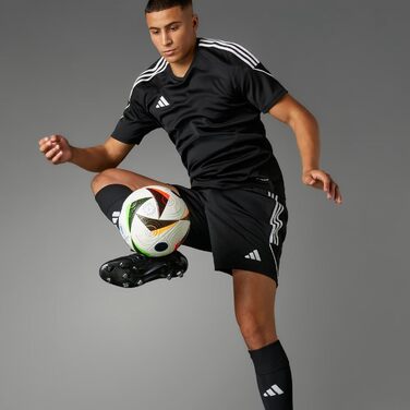 Футбольний м'яч Adidas Euro24 Pro, розмір 5, біло-чорний