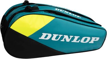 Тенісний м'яч Dunlop SX-Club Teal/Black/Yellow універсальний розмір