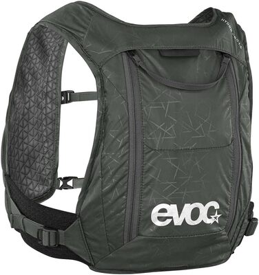 Гідраторний рюкзак EVOC HYDRO PRO 1,5/3 л з питною системою 1,5 л, ультралегкий, з відсіками для харчування, темно-оливковий, універсальний розмір