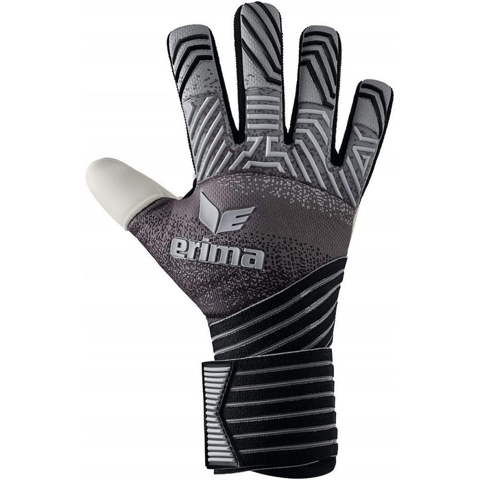 Воротарські рукавички Erima Flex Rd Pro 11, чорні/сірі/білі, професійні