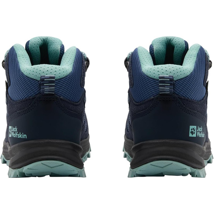 Черевики для ходьби Jack Wolfskin Vojo Tour Texapore Mid K, дитячі, 34 EU, колір: нічний синій