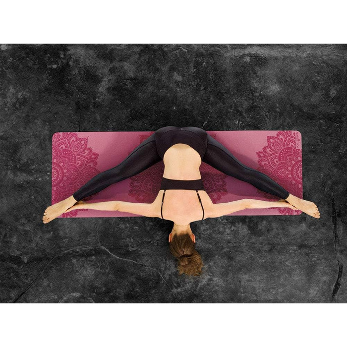 Еко-йога-мат Yoga Design Lab Infinity, антиковзкий, з ременем для перенесення, товстий, преміум якість