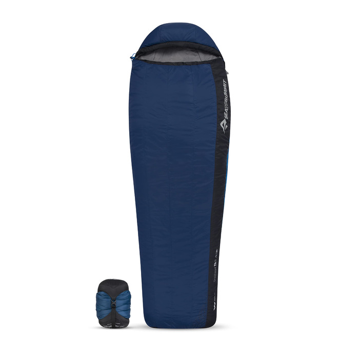 Спальний мішок Sea to Summit Trailhead ThII -1°C синтетичний блакитний