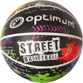 Баскетбольний м'яч Optimum Graffiti Street, розмір 7, для вулиці