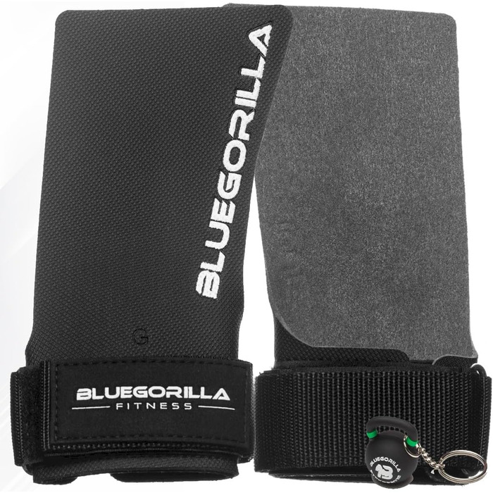 Тренувальні рукавички BLUEGORILLA Alligator для кросфіту, залу, боксу, суперзчеплення, захист від мозолів, з фіксацією на зап'ясті