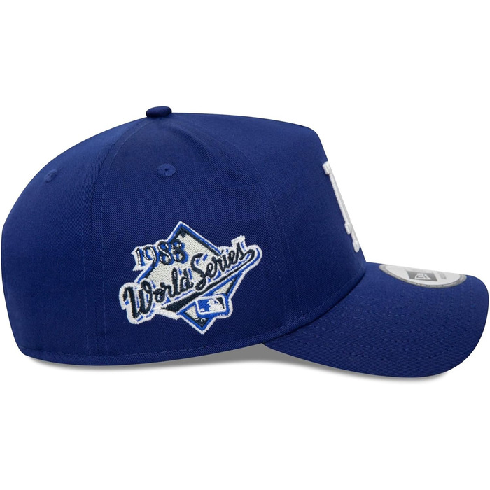 Кепка New Era Los Angeles Dodgers MLB 1988 World Series Sidepatch Darkroyal E-Frame Snapback, універсальний розмір
