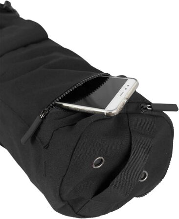 Сумка для йогамату Shanti Nation Mat Bag XL чорного кольору - зручна та практична, підходить для Shanti Mat Pro XL та матів шириною 68 см