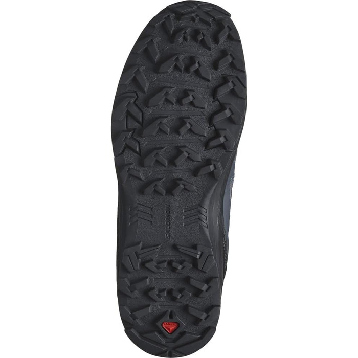 Жіночі трекінгові черевики Salomon X Braze Mid Gore-Tex, 39 1/3 EU, Ebony India Ink Bleached Aqua