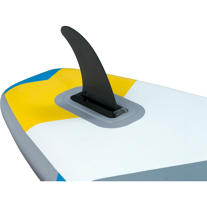 SUP дошка Rebel Electro Brett 350 см з насосом, веслом та рюкзаком (RBA-4501-BL) - надувна, Drop-Stitch