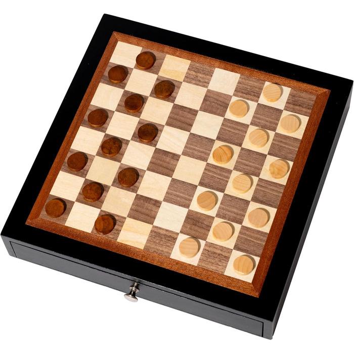 Настільна гра Шахи та Шашки дерев'яні, Schach und Dame, fd11555