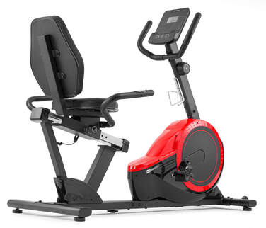 Горизонтальний велотренажер Hop-Sport HS-060L Pulse червоний 2020