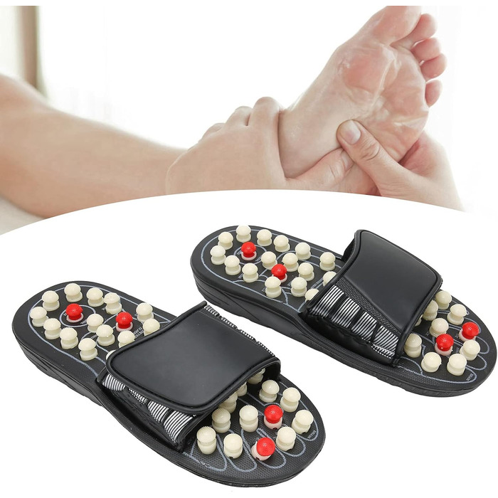 Масажер для ніг TOPINCN, тапочки, пластик, акупресура, масаж ніг, рефлексологія, зняття стресу, акупресура, тапочки, подарунок 38-39