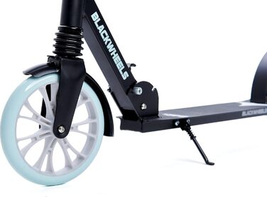 Самокат міський BLACKWHEELS Zoom City-Scooter 200мм, алюмінієвий, складаний, з амортизатором, регульований кермо, м'ятний
