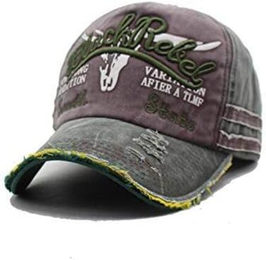 Кепка-бейсболка CheChury унісекс, регульована вінтажна бейсболка для спорту, гольфу та прогулянок, колір зелений, один розмір