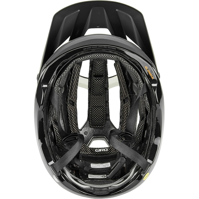 Велосипедний шолом Giro Manifest Spherical MIPS для MTB, чорний, 2025