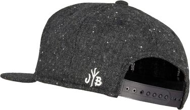 Унісекс кепка-снепбек Jumping Bird темно-сіра, вовняна бейсболка з регульованим розміром для активного відпочинку
