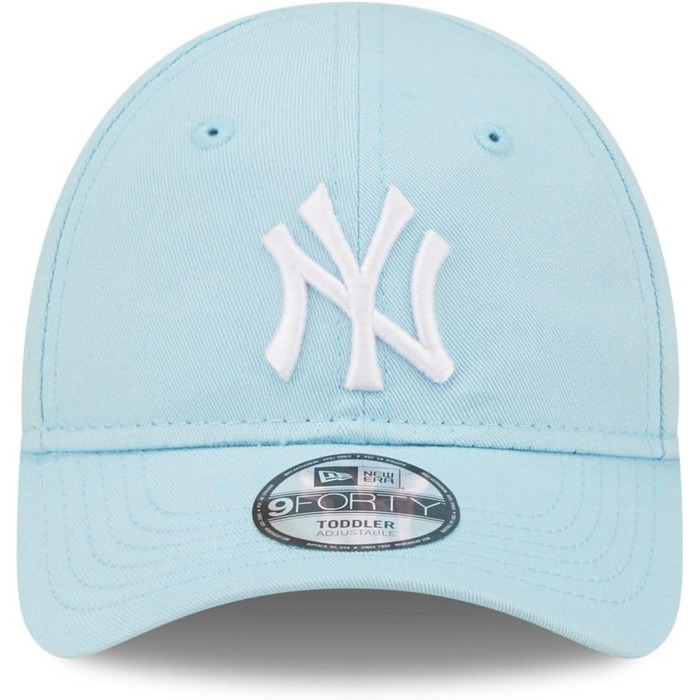 Дитяча кепка New Era New York Yankees MLB League Essential рожева (6-24 місяці, небесно-блакитний)