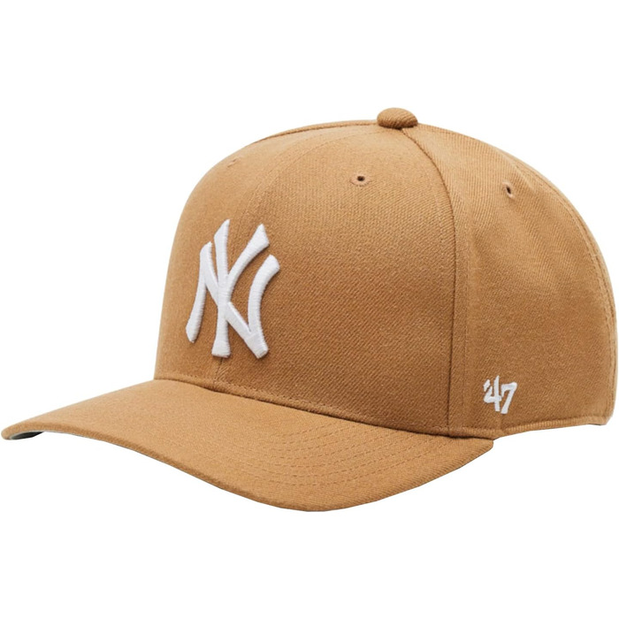Кепка бейсболка MLB Cold Zone регульована Snapback з логотипом команди, Camel