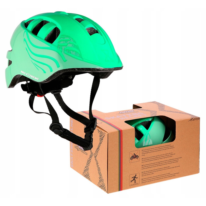 Дитячий велосипедний шолом з регулюванням та комплект захисту для скейтбордингу, розмір XS