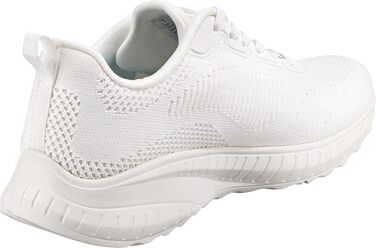 Жіночі кросівки Skechers Bobs Squad Chaos Face-Off, білого кольору, текстильні (Engineered Knit), розмір 38.5 EU