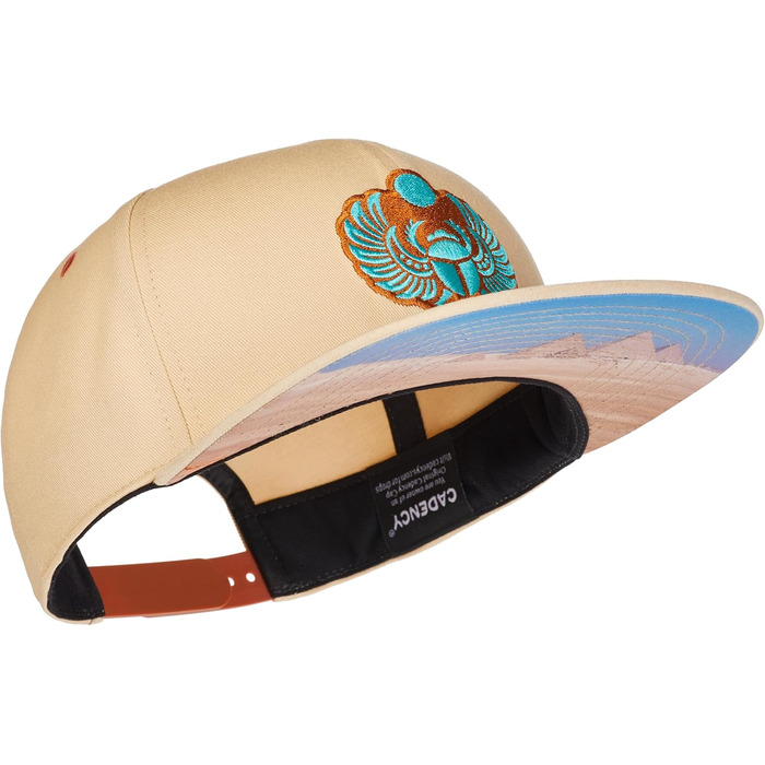 Кепка-снэпбек Cadency унісекс з прямим козирком, регульований розмір, бежевий