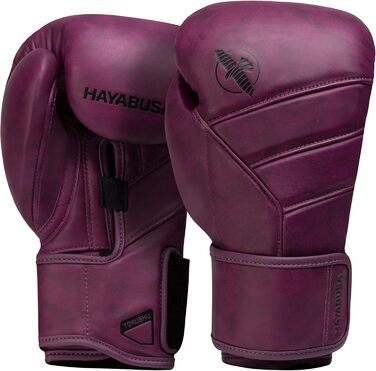 Боксерські рукавички Hayabusa T3 LX зі шкіри 14oz, колір слива