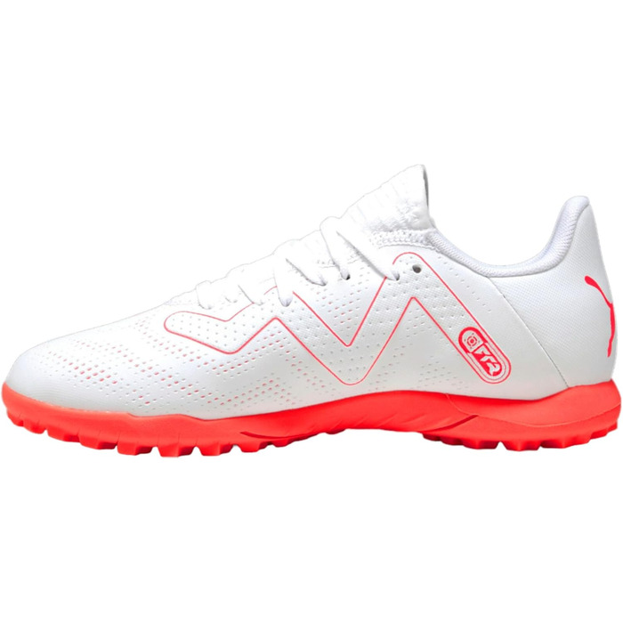 Дитячі футбольні бутси PUMA для унісекс (33 EU, біло-червоні)