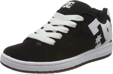 DC Shoes Court Graffik - Чоловічі скейтбординг кросівки, чорно-білі, 35.5 EU