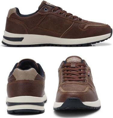 ARRIGO BELLO Кросівки чоловічі: кросівки для активного відпочинку, робочі кросівки, Outdoor, легкі, для ходьби, розмір 41-46 (D Коричневий, 42 EU)